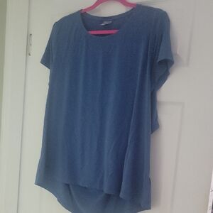 Athleta Blue Short Sleeve Women's Tee